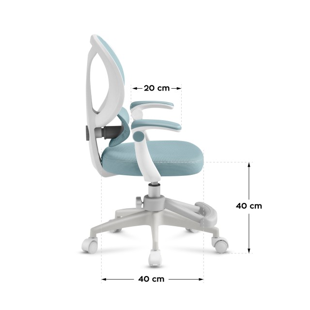 MarkAdler Περιστρεφόμενη Καρέκλα Junior 4.5 Blue 5903796018646