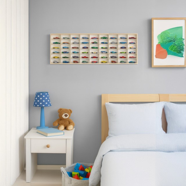 Kruzzel Ραφιέρα από Ξύλο με 54 Θέσεις για Μικρές Κούκλες – Ασφαλής,...