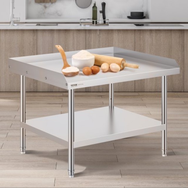 Επαγγελματικός Πάγκος Εργασίας Inox 30x36 VEVOR για Εστιατόρια  CFB...