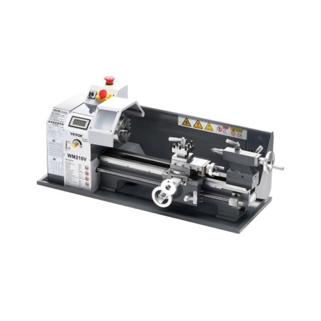 VEVOR Τόρνος Μετάλλου 8x16 550W Επιτραπέζιος Μεταβλητή Ταχύτητα GPZJSCC816IN072CJV2