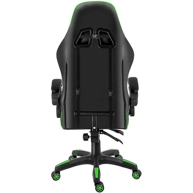 BAKAJI  Καρέκλα Πολυθρόνα Gaming Γραφείου Σπιτιού Ανακλινόμενη Περιστρεφόμενη Διευθυντική  02012314