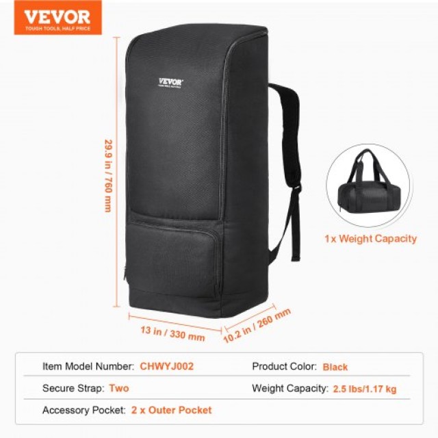 VEVOR  Τσάντα Αποθήκευσης Τηλεσκοπίου 760 mm Ανθεκτική στους Κραδασμούς WYJBZHMSJBB027WWQV0