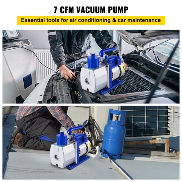 VEVOR Αντλία Κενού Μονού Σταδίου 7CFM 1/2HP HVAC  7CFM1-2HPZKB00001V2