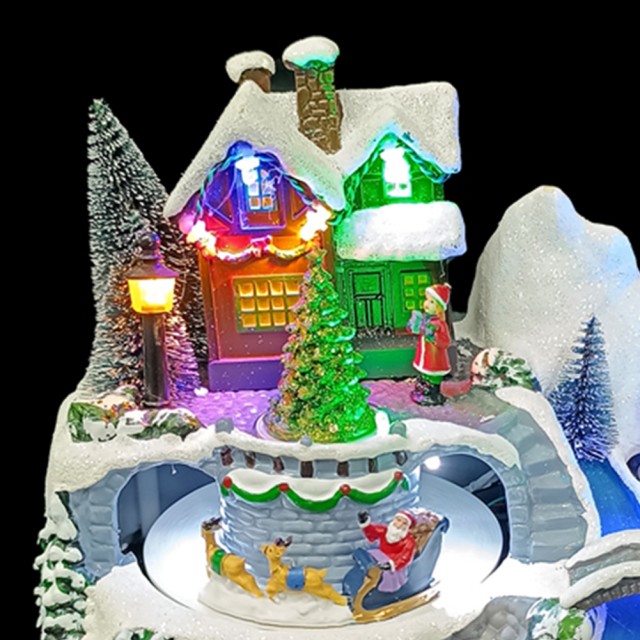 BAKAJI Χριστουγεννιάτικο Καρουζέλ με Φωτάκια και Ήχους σε Σπιτάκι Κ... BAKAJI Χριστουγεννιάτικο Καρουζέλ με Φωτάκια και Ήχους σε Σπιτάκι Κ...