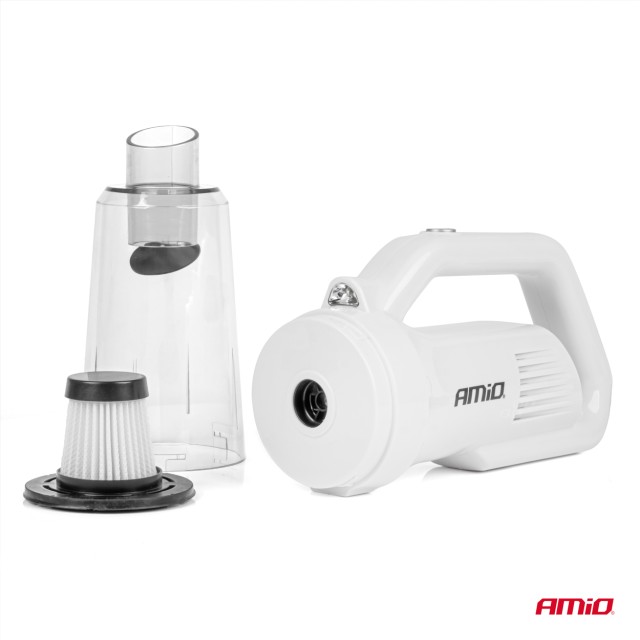 AMiO  Σκούπα αυτοκινήτου 12V 60W HEPA 5kPa ,03691