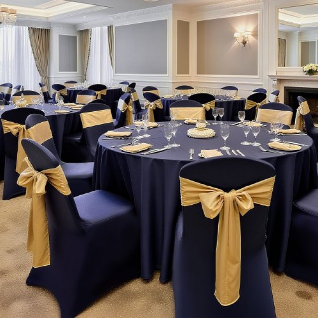 VEVOR Σετ 50 Καλύμματα Καρέκλας Navy Blue, Ελαστική Πολυεστερική Σύ... VEVOR Σετ 50 Καλύμματα Καρέκλας Navy Blue, Ελαστική Πολυεστερική Σύ...