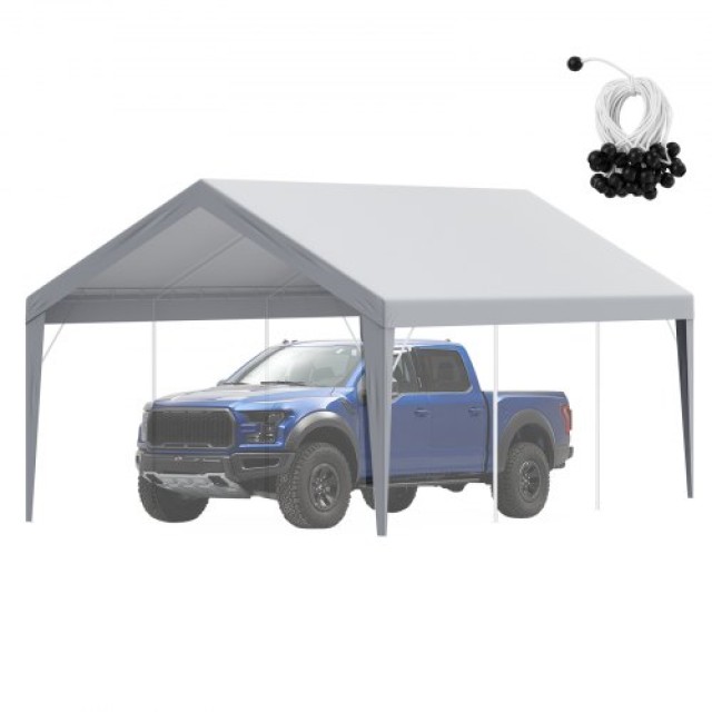 VEVOR Αντικατάσταση Καλύμματος Carport 12x20ft, Αδιάβροχο & UV Προσ...