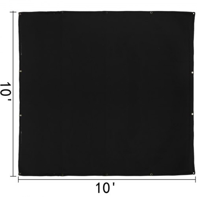 Κουβέρτα Συγκόλλησης VEVOR 10x10 FT Ανθεκτική Πυρίμαχη Fiberglass  HT10X10HS00000001V0