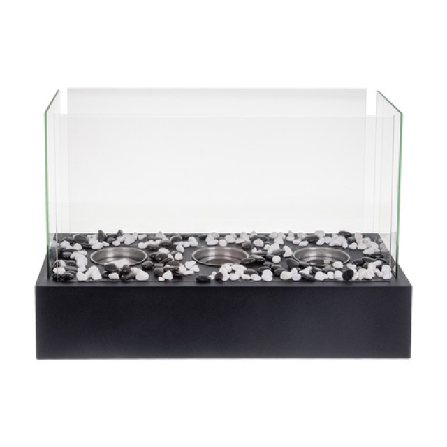 Kaminer Επιτραπέζιο Τζάκι Βιοαιθανόλης 45x29x20-5cm Εσωτερικού και ...