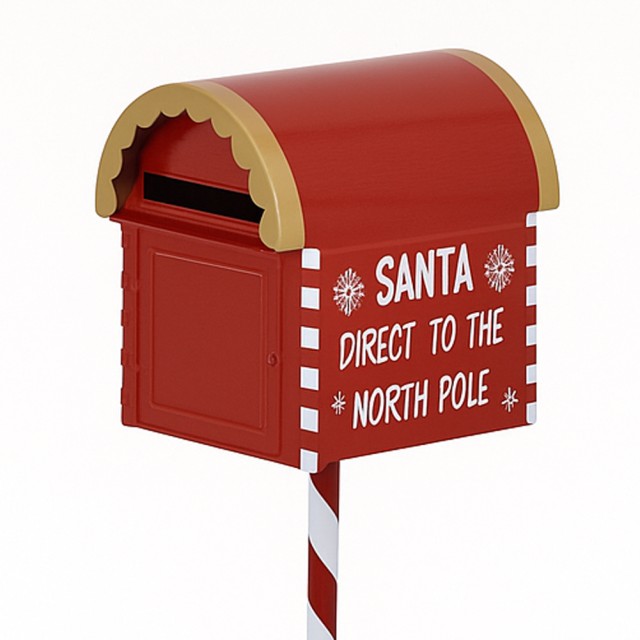 BAKAJI Γραμματοκιβώτιο για Επιστολή στον Άγιο Βασίλη Χριστουγεννιάτ... BAKAJI Γραμματοκιβώτιο για Επιστολή στον Άγιο Βασίλη Χριστουγεννιάτ...