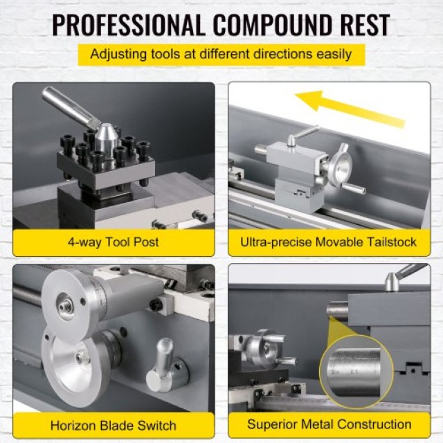Μίνι Τόρνος Μετάλλου 220x750mm με Ψηφιακή Οθόνη 1100W JSMNCC220X750... Μίνι Τόρνος Μετάλλου 220x750mm με Ψηφιακή Οθόνη 1100W JSMNCC220X750...