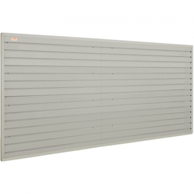 Πάνελ Slatwall VEVOR, 4x1 ft Γκρι (Σετ 8) για Οργάνωση Γκαράζ & Καταστήματος  BTQBPVCF32SQVVR4BV0