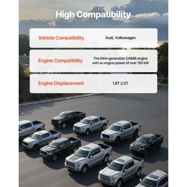 VEVOR Σετ Εκκεντροφόρου & Βαλβίδας Ελέγχου Audi & Volkswagen 1.8T/2...