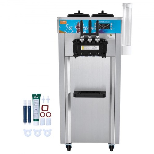 Μηχανή Παγωτού VEVOR 3 Γεύσεων 21-31 L/H  ZLSRBQLJSKWANO11KV2