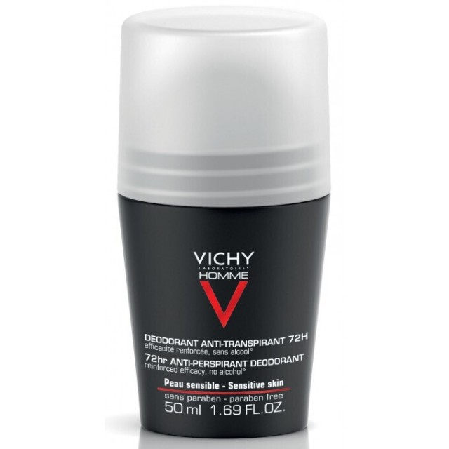 Vichy Ανδρικό Αποσμητικό Roll-On με Αντιιδρωτική Δράση 72 Ωρών 3337...