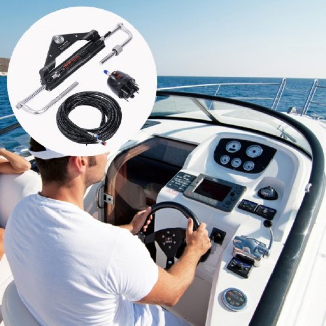 Σετ Υδραυλικής Τιμονιέρας VEVOR, 150HP, για Σκάφη  XWYYFXBDJTJ1AJ1FLV0
