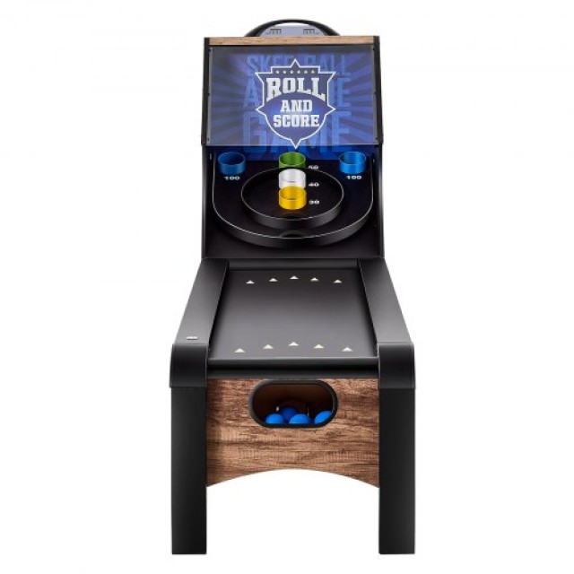 VEVOR 9 ft Τραπέζι Arcade Roll & Score με Ηλεκτρονικό Σκορ και 4 Μπάλες GDQJCGK9YC004E9Y1V2