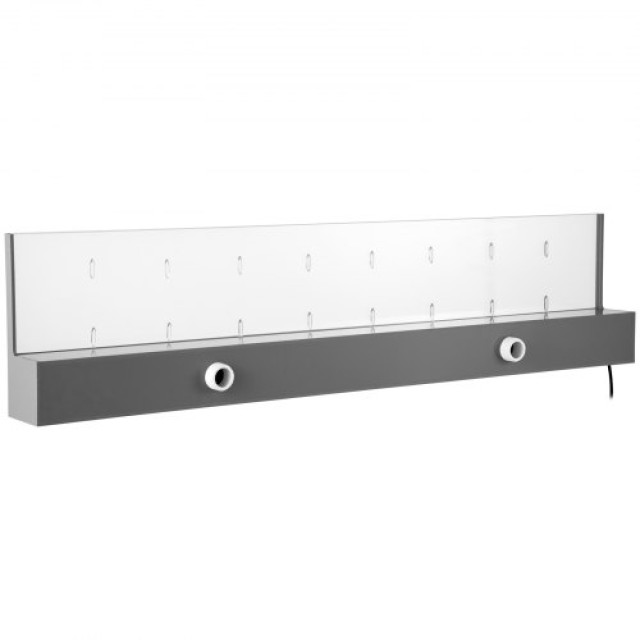 VEVOR Καταρράκτης Πισίνας 36.2x3.2x8.1, 17 Χρώματα LED, Ακρυλικός για Κήπο/Πισίνα  SLPBPQAW900DBS001V2