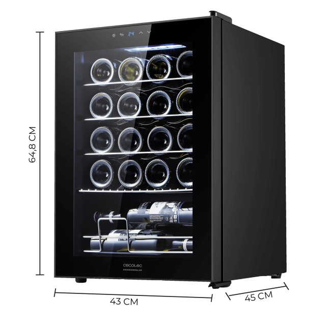CECOTEC  Συντηρητής Κρασιών Bolero GrandSommelier 2050 με Συμπιεστή...