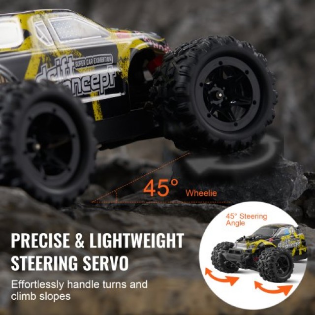 VEVOR  Αυτοκίνητο Τηλεκατεύθυνσης 1:18 4WD Εκτός Δρόμου  SQZQYKYYCWSD5U146V9