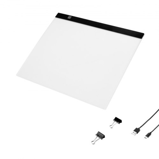 VEVOR Πίνακας Φωτισμού LED B4 με Τροφοδοσία USB για Ιχνηλάτηση και Ζωγραφική με Διαμάντια DXB4FCDS0000XG0S4V9