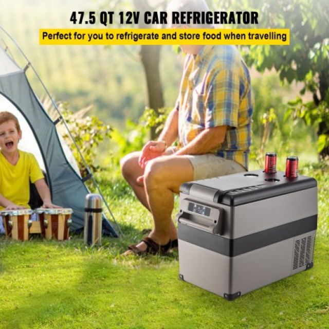 Φορητό Μικρό Ψυγείο Αυτοκινήτου VEVOR 45L 12V AC/DC  BX-YSSCZBXSH-CF45V2