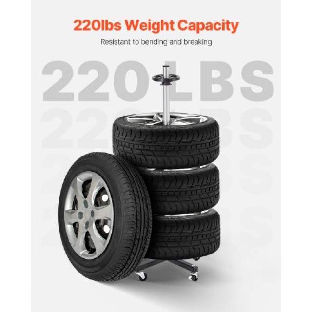 VEVOR  Βάση για 4 Ελαστικά με Ζάντες έως 225mm  SZSLTJBDTG4LCWFBDV0
