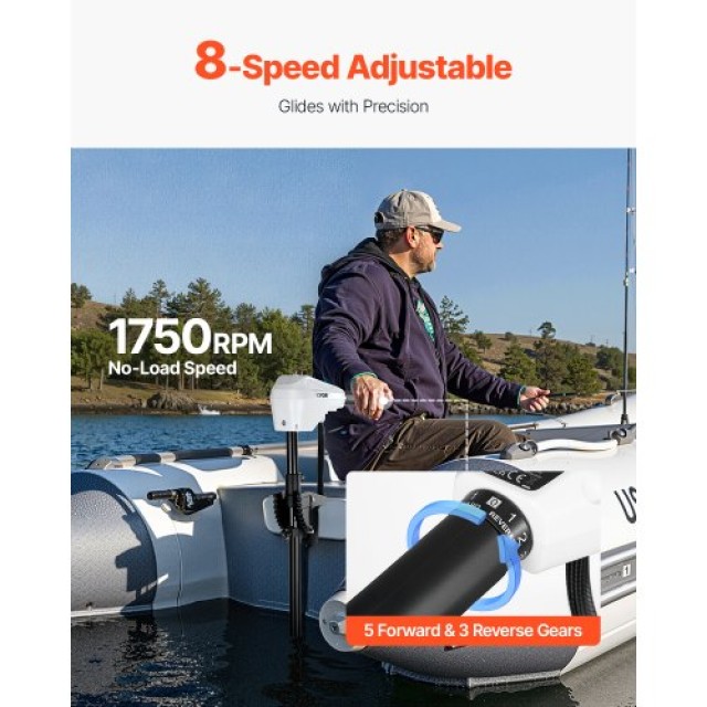 VEVOR 55lb Ηλεκτρική Εξωλέμβια Κινητήρας Θαλάσσης 12V SDKTDMD12V55P... VEVOR 55lb Ηλεκτρική Εξωλέμβια Κινητήρας Θαλάσσης 12V SDKTDMD12V55P...