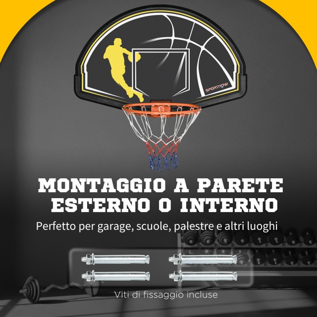 sportnow Τσέρκι μπάσκετ για παιδιά και ενήλικες εσωτερικού και εξωτ...