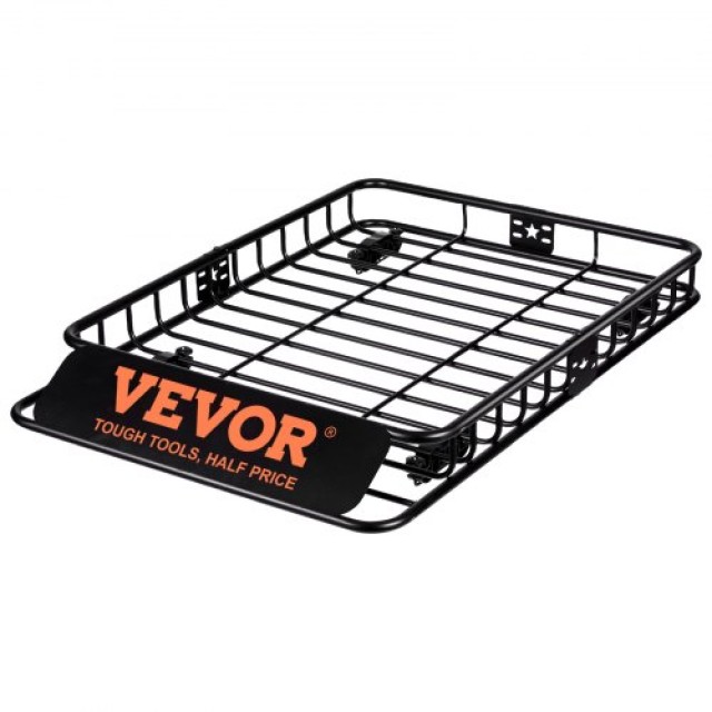 VEVOR Σχάρα Οροφής, 117.5 x 91.5 x 11.4 cm, 90.7 kg, Κατάλληλη για SUV/Φορτηγά/Οχήματα  CDXLJJ2463645I36LV0
