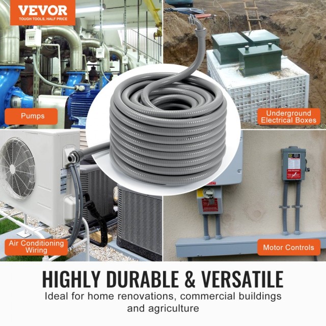 Εύκαμπτη PVC Σωλήνωση  3/4  ίντσες VEVOR   PVCYMDQDG34IIP87TV0