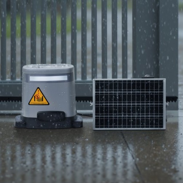 VEVOR Ηλιακός Ανοιγόμενος Μηχανισμός Πύλης 280W για 818kg με Δύο Τη...