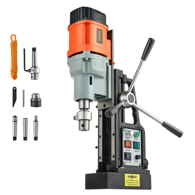 VEVOR Μαγνητική Δραπανομηχανή 1500W 60mm 0-600 RPM CLZJPCSDJ60M77GY...