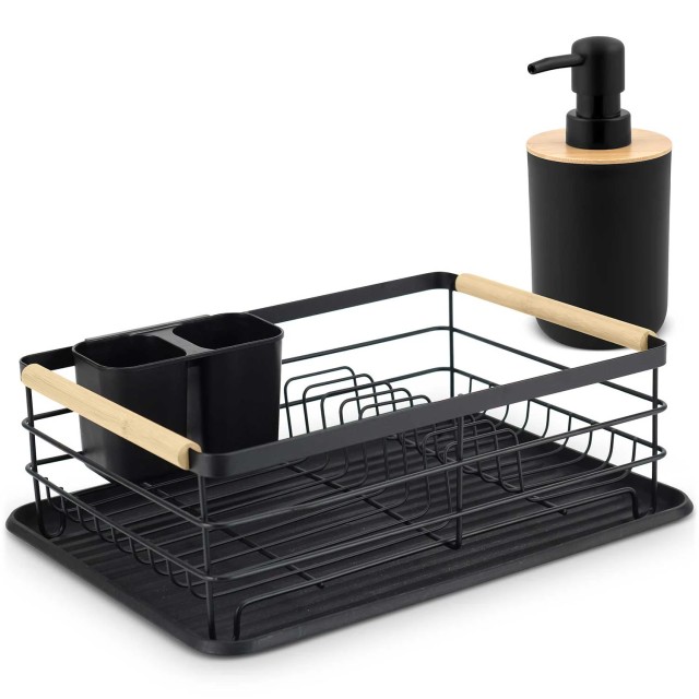 Massido Στεγνωτήρας πιάτων MS-600  μαύρος MS-600-Black