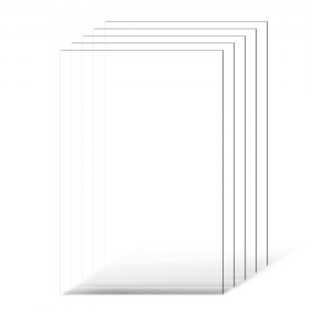 VEVOR 5-Πακέτο Φύλλα PET/Plexiglass 24x36 ιντσών 0.04 πάχος PETSLB2436INCG8GHV0