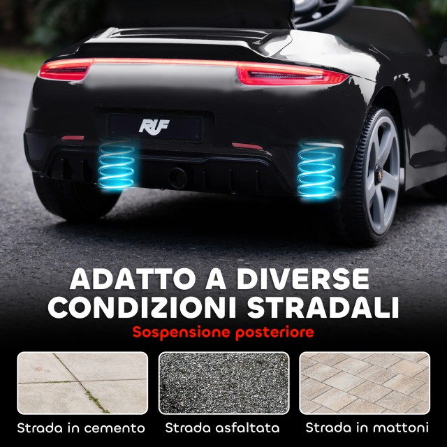 AIYAPLAY Αυτοκίνητο για Παιδιά 3-5 Ετών με Επίσημη Άδεια RUF GT, Τη...