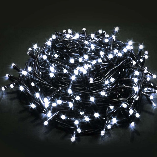 BAKAJI Καταρράκτης 1000 LED Φώτα Δέντρου Χριστουγέννων Λευκό Ψυχρό ...