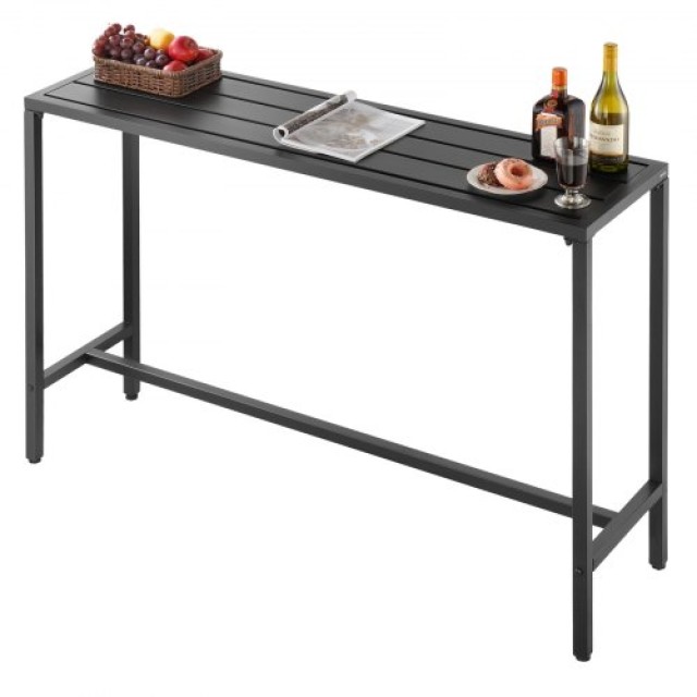 VEVOR Ορθογώνιο Υπαίθριο Τραπέζι Μπαρ 140x37.5 εκ. ZFLTJBZFX55IBY0L...