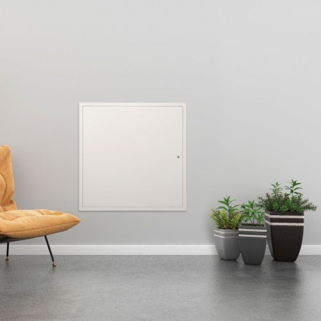 Πάνελ Πρόσβασης VEVOR για Γυψοσανίδα & Οροφή, 24x24, Ασημί  JXMBD2424INCHSQQJV0