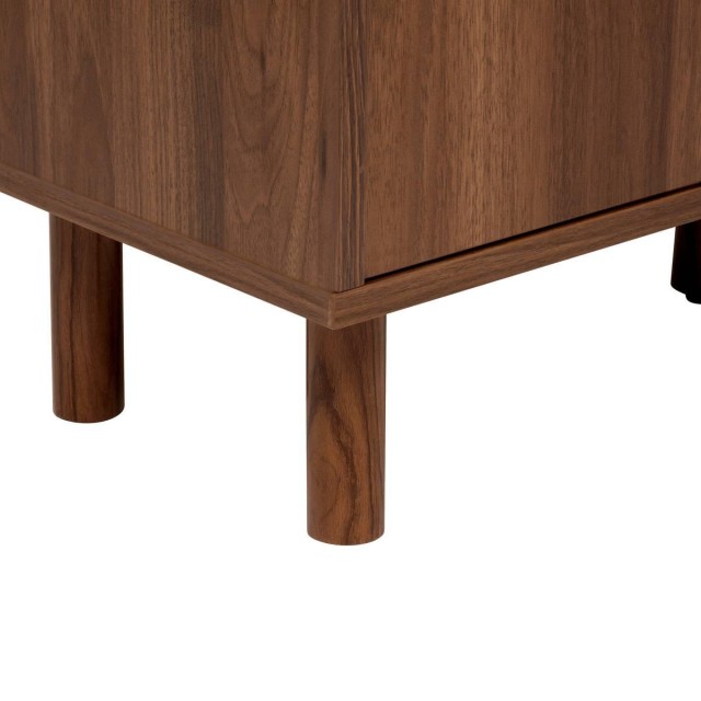 5FIVE Simply smart Βιβλιοθήκη με 2 Πόρτες σε Σκούρο Ξύλο, 80 x 30 x...