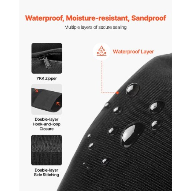 VEVOR Τσάντα Άμμου Γυμναστικής Βαρέως Τύπου για CrossFit και Προπόν...