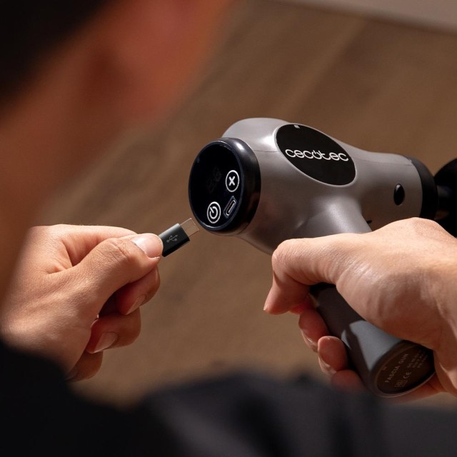 Cecotec Πιστόλι Μασάζ SkinCare με 99 επίπεδα έντασης, 4 κεφαλές, Ελ... Cecotec Πιστόλι Μασάζ SkinCare με 99 επίπεδα έντασης, 4 κεφαλές, Ελ...