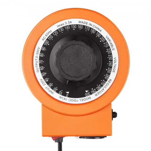 VEVOR 1000VA Μεταβλητός Μετασχηματιστής 3.3A 0-300V Ρυθμιστής Τάσης LCD CE  KBBYQYJPS100JW8L0V2