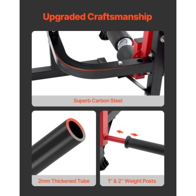 VEVOR Μηχανή Επέκτασης και Κάμψης Ποδιών 700lbs ZSTJJKZDFTXLW2NM0V0