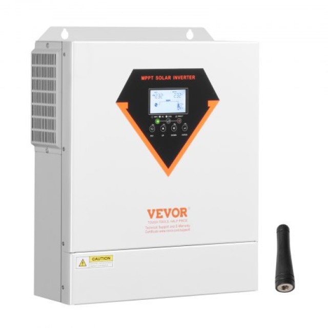 VEVOR Υβριδικός Ηλιακός Αντιστροφέας 3500W 220/230V WiFi 100A MPPT Ελεγκτής LWGPNKYTJ230DIY24V7