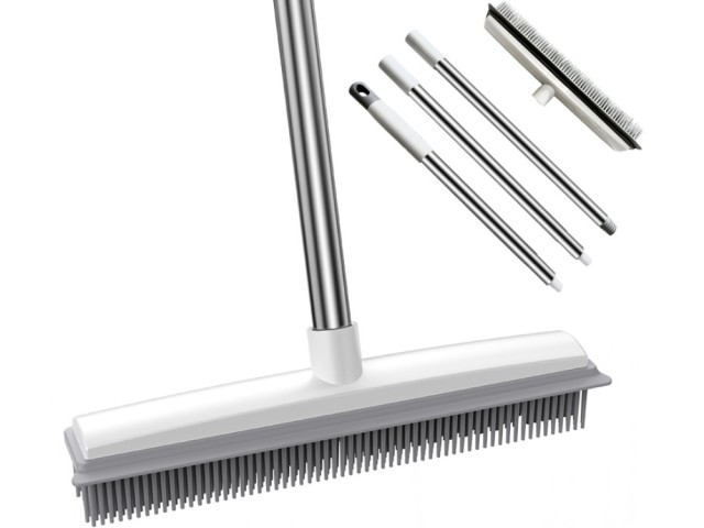 Σκούπα Σιλικόνης με Μεταλλική Λαβή 120 cm 5907451371671 Verk Group