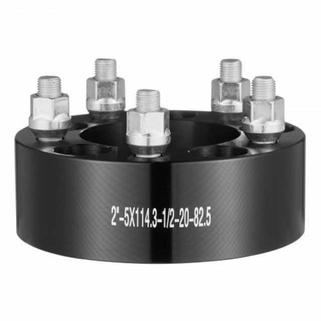 VEVOR Αποστάτες Τροχών 5x4.5 5 Λαβών 4 Τεμ. Μαύροι  LSSFLP2YC5X4RGBBFV0