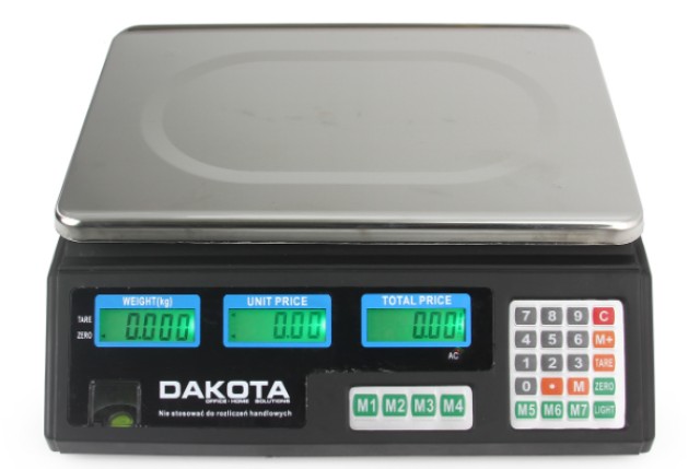Ηλεκτρονική Ζυγαριά 40kg με Διπλή Οθόνη και Πολλαπλές Λειτουργίες  M90160 MAR-POL