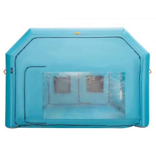 Φουσκωτή Καμπίνα Βαφής VEVOR 28x15x10FT με Φίλτρο & 2 Φυσητήρες  ZP8.5X4.6X3PQZPZHV2