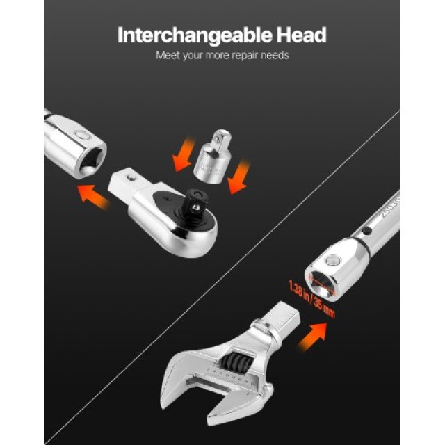 VEVOR Ρυθμιζόμενο Κλειδί Ροπής 1/2 20-160 lbf-ft DJSNLBS101708PMCDV0 VEVOR Ρυθμιζόμενο Κλειδί Ροπής 1/2 20-160 lbf-ft DJSNLBS101708PMCDV0